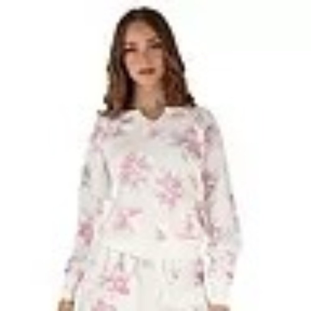 Treasures by‎ Shabby Chic Women's Fleece Sweatshirt Md NWT